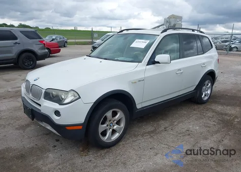 2008 BMW X3 3.0Si из США, поврежденный, VIN WBXPC93478WJ15862